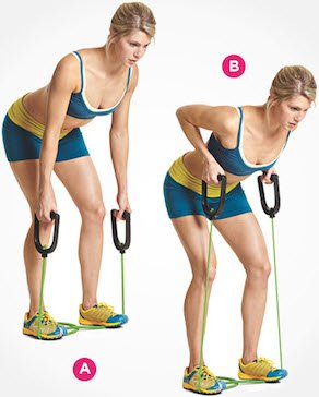 Eliminate Back Fat with Seated Band Rows — Women Aging Better